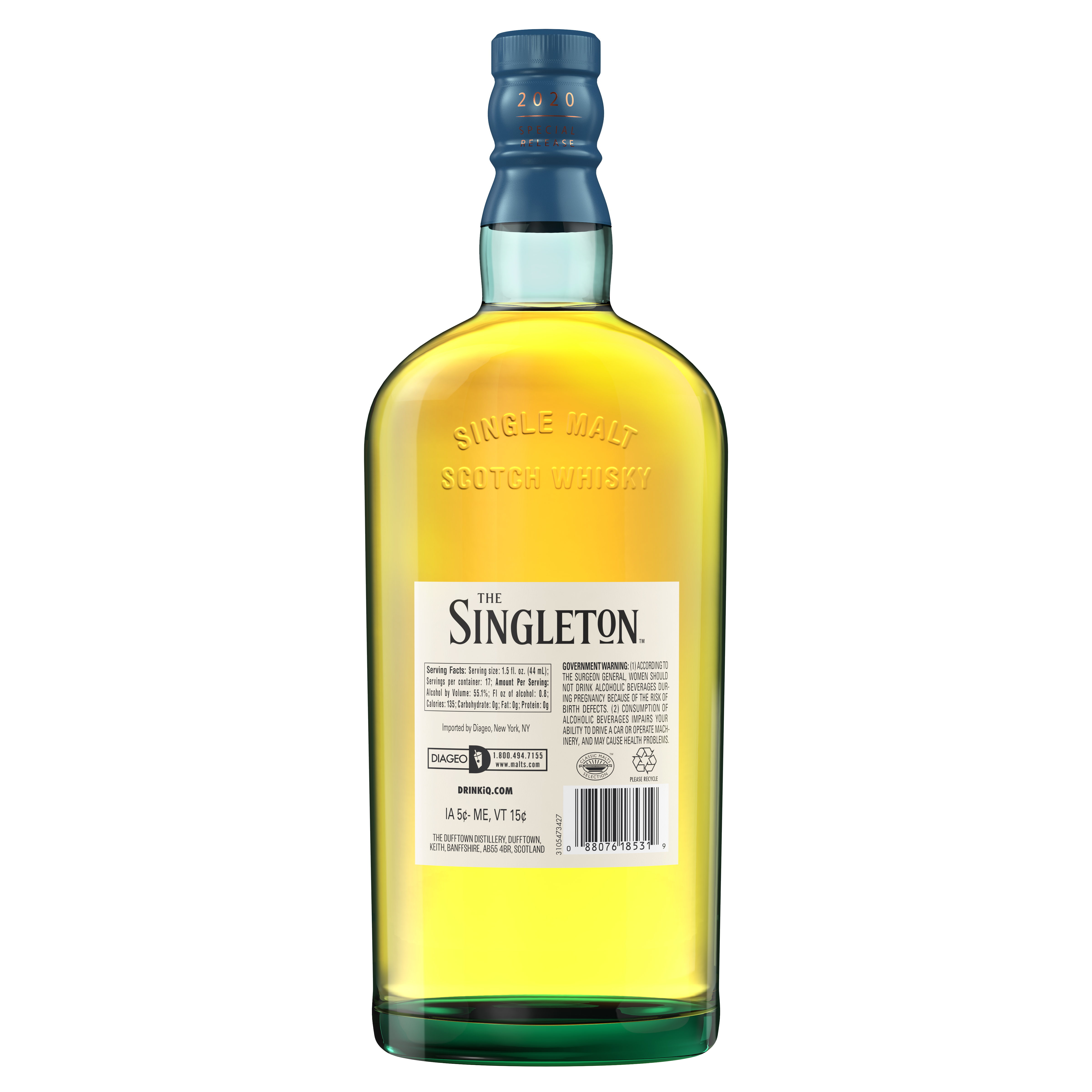The Singleton Of Dufftown 17 Year Old Single Malt Scotch Whisky