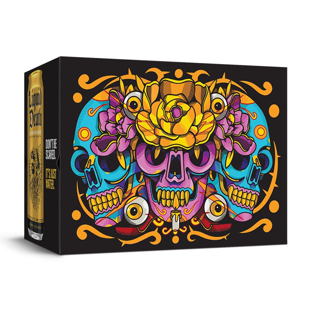 Liquid Death Sparkling Water, Mango Chainsaw | ReserveBar