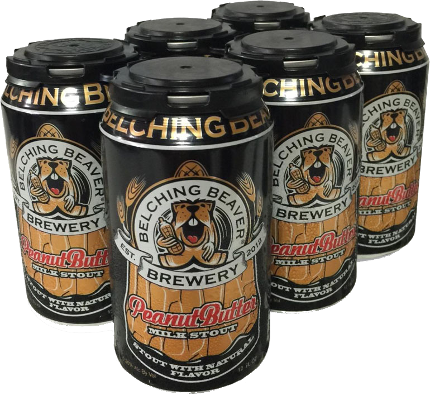Belching Beaver Brewery Flavored Stout Peanut Butter Milk Stout Nitro