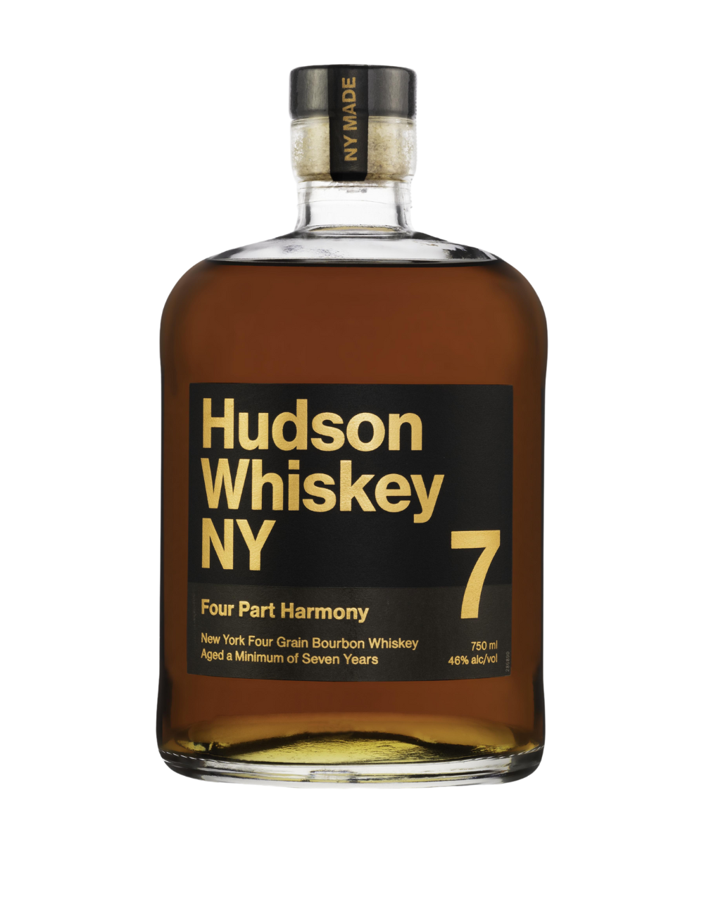 HUDSON NY FOUR GRAIN BOURBON AGED 7 YEARS - FOUR PART HARMONY