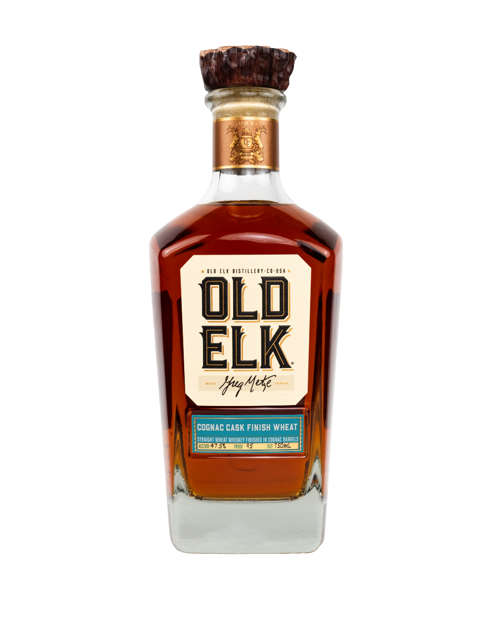 OLD ELK COGNAC CASK FINISH STRAIGHT WHEAT WHISKEY