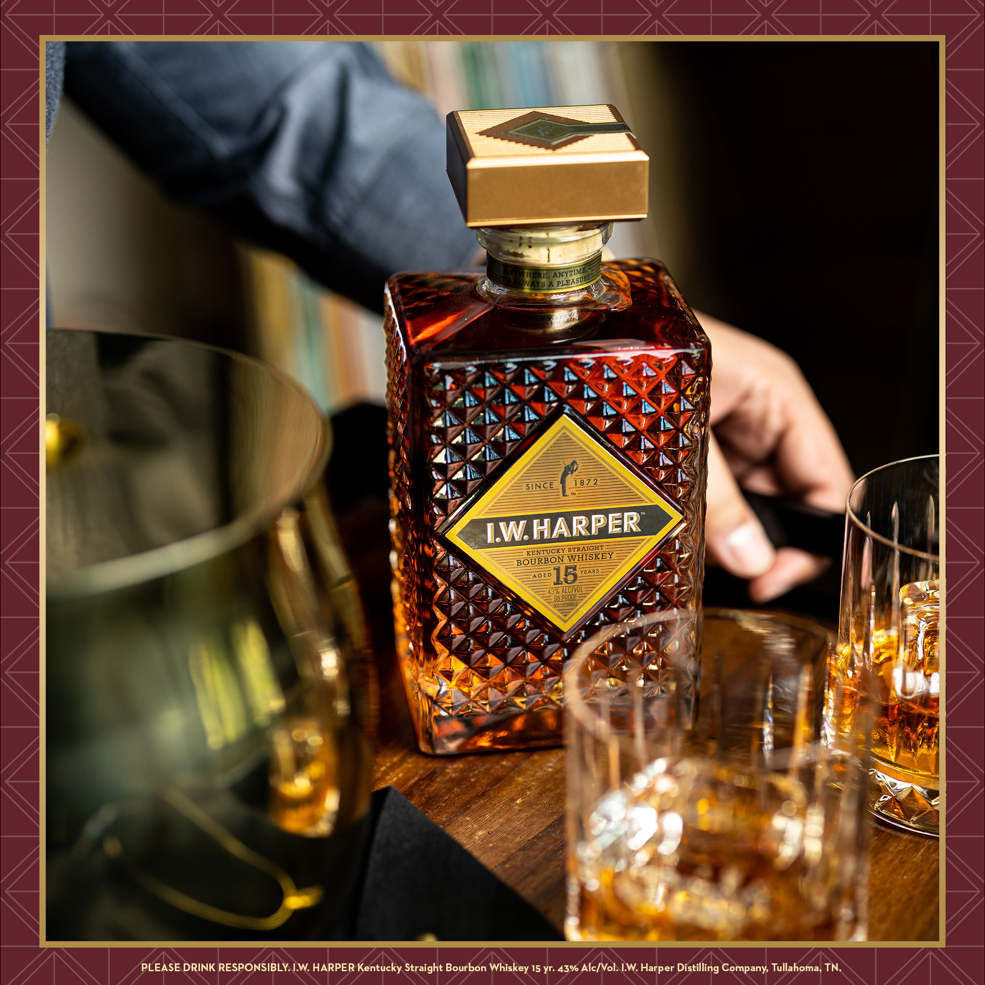 超激安 15 Harper I.w. Year Whiskey Bourbon Straight Kentucky Old ウイスキー