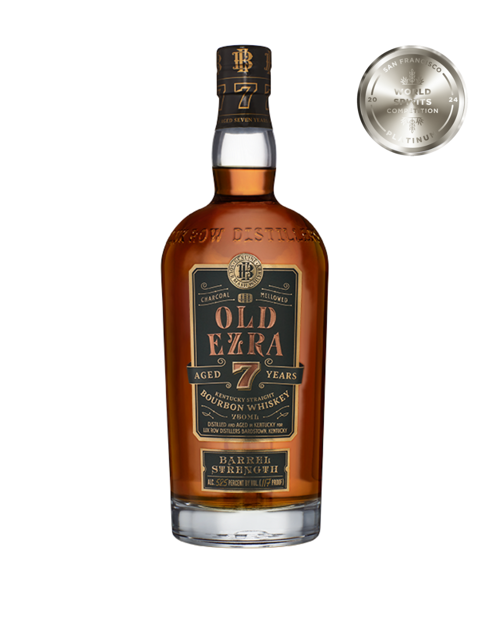OLD EZRA BROOKS 7 YEAR OLD STRAIGHT BOURBON WHISKEY