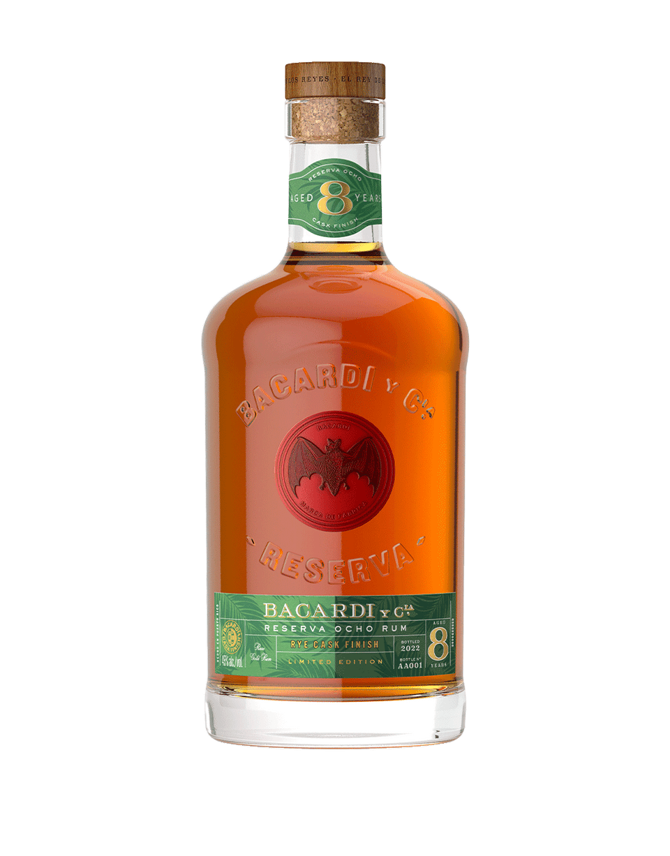 Bacardí® Reserva Ocho Rye Cask Finish | ReserveBar