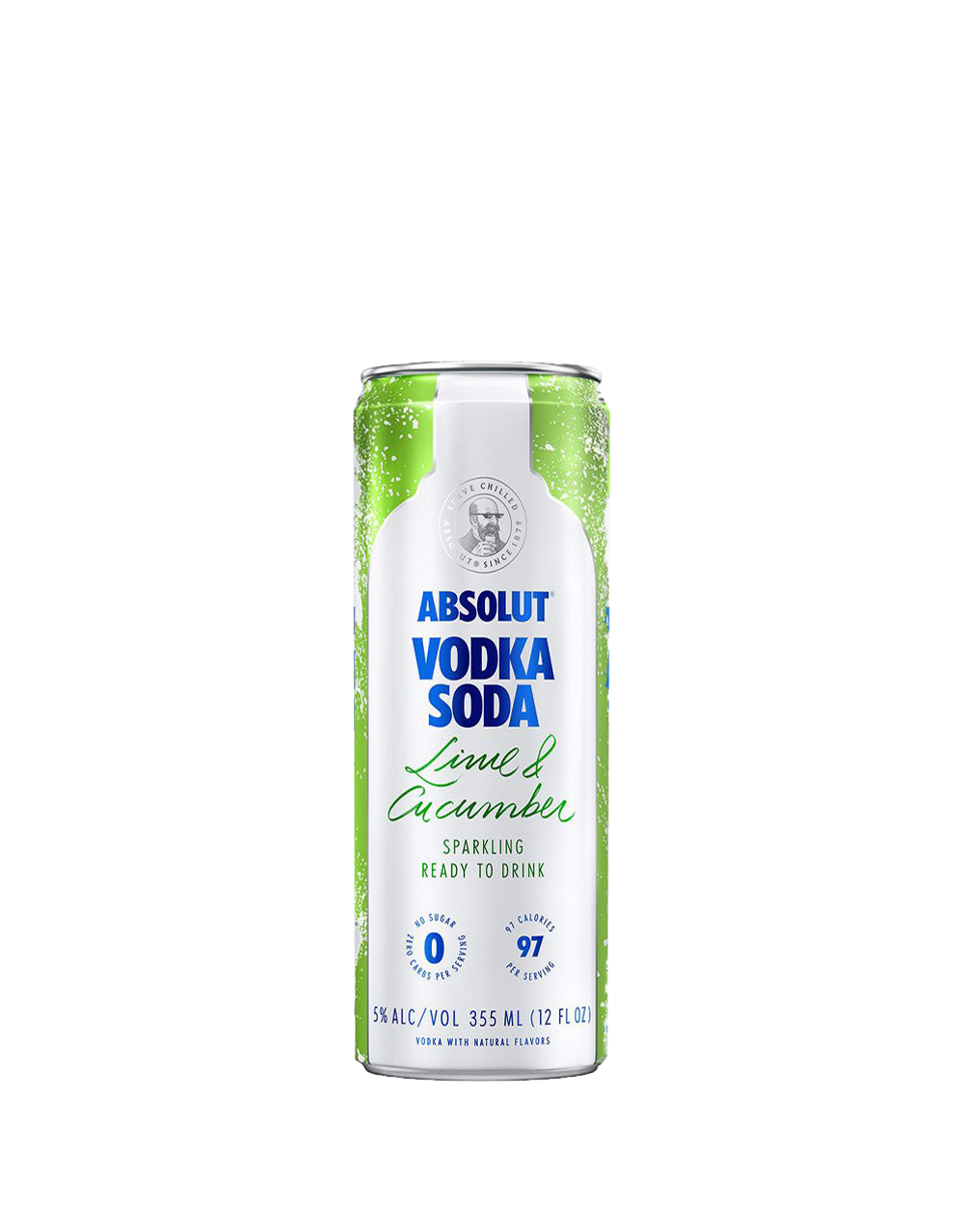 ABSOLUT VODKA SODA LIME & CUCUMBER