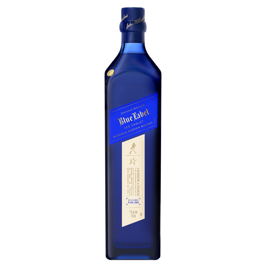 JOHNNIE WALKER BLUE LABEL ICE CHALET LIMITED EDITION BLENDED SCOTCH WHISKY