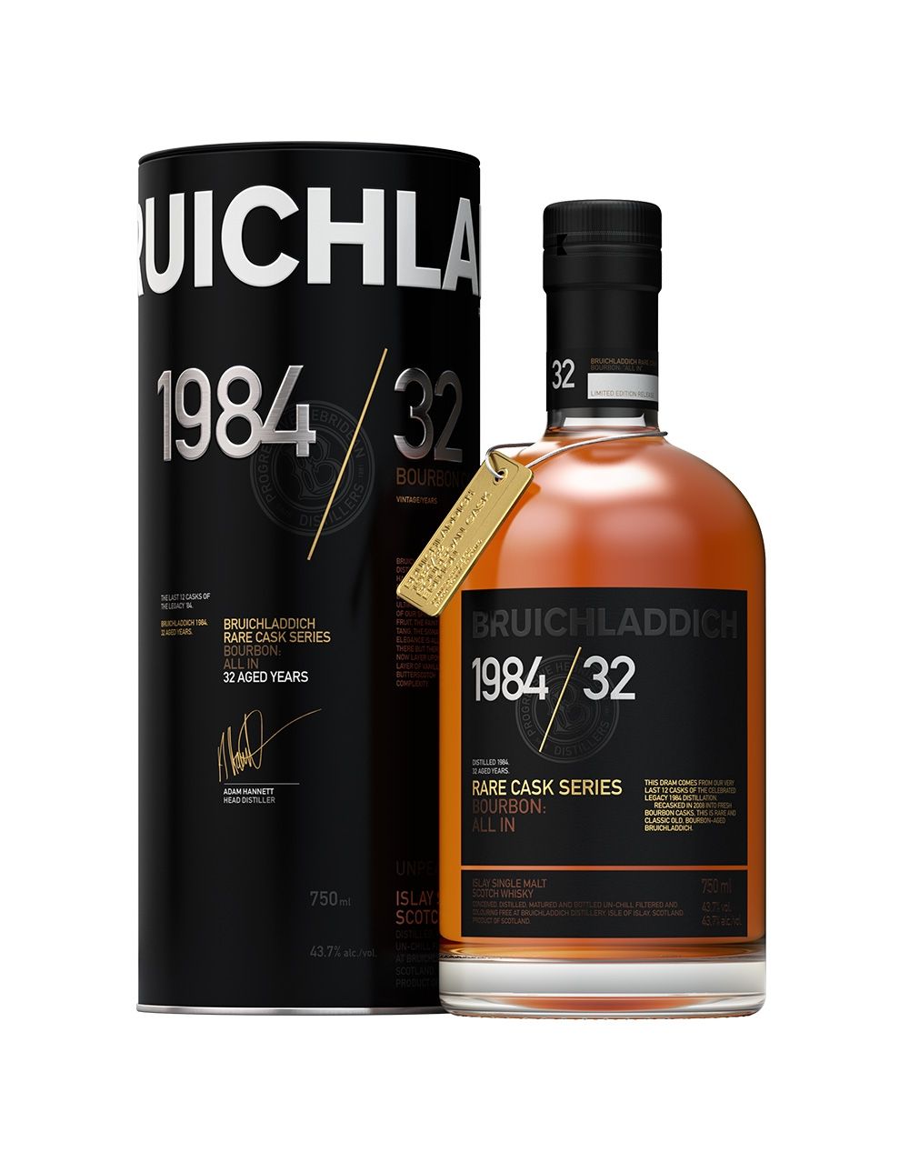 Bruichladdich® Rare Cask Series 1984 / 32 Single Malt Whiskey