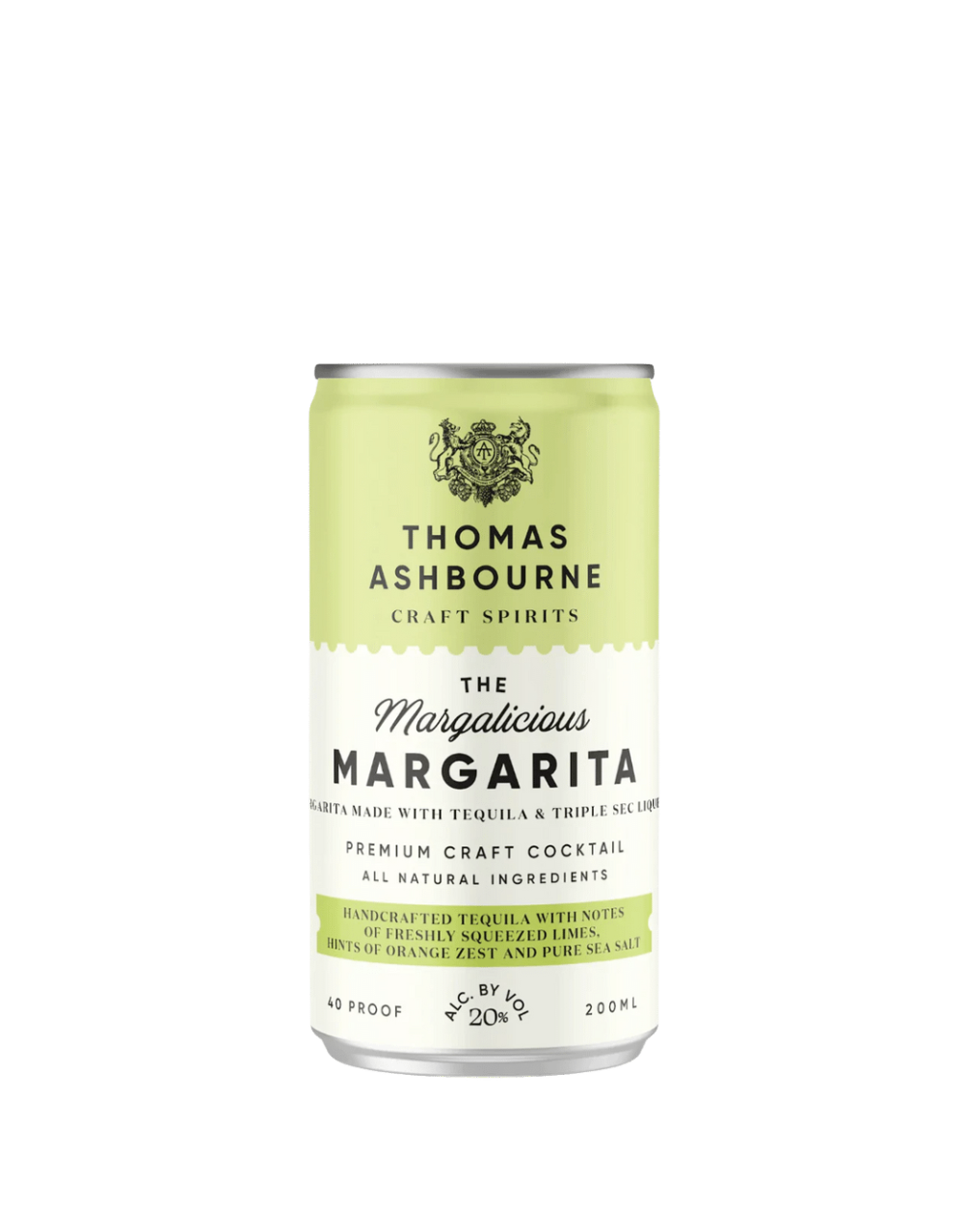 THOMAS ASHBOURNE CRAFT SPIRITS THE MARGALICIOUS MARGARITA COCKTAIL