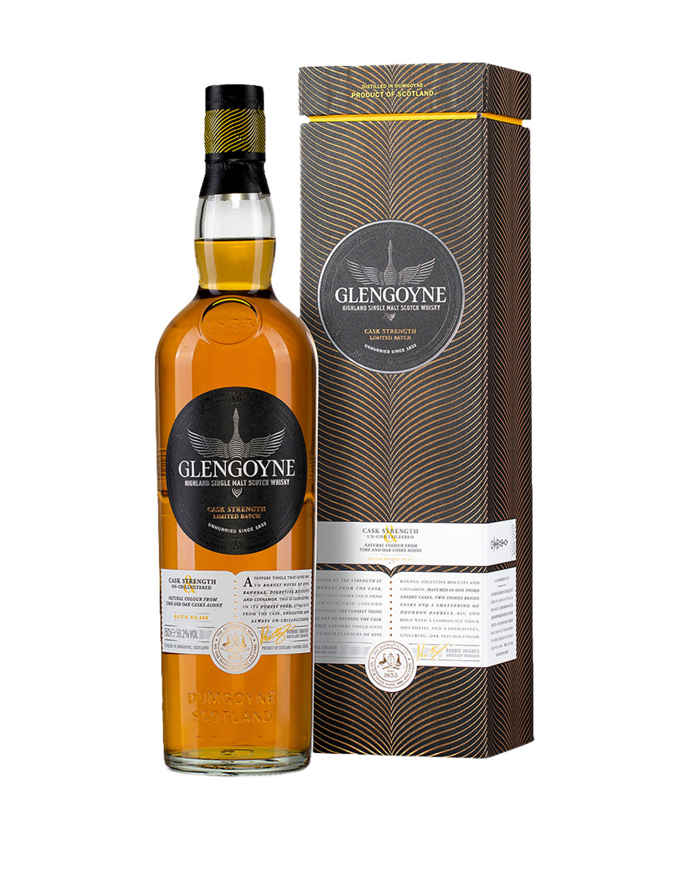 ウイスキー GLENGOYNE Cask Strength 700ml 58.4% Glengoyne Cask Strength | ReserveBar