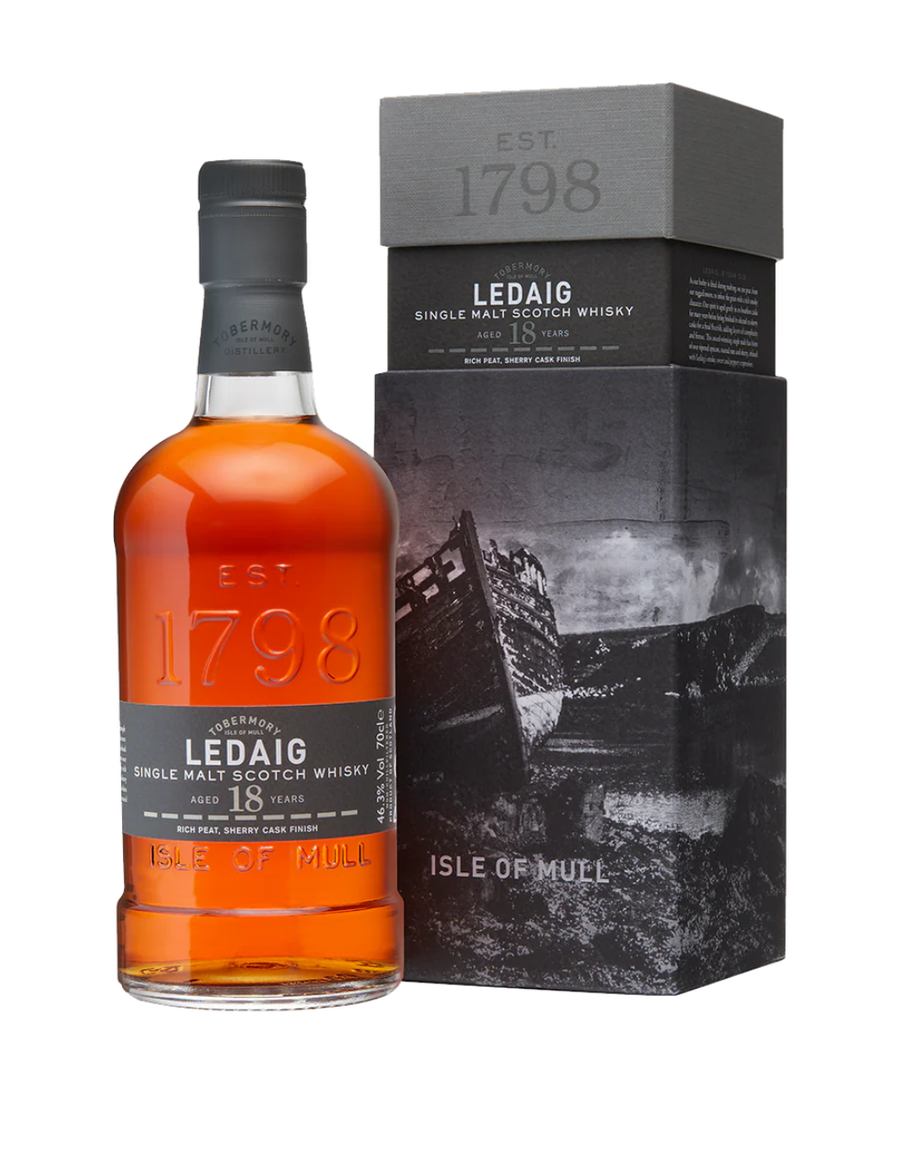 LEDAIG 18 YEAR OLD SCOTCH WHISKY