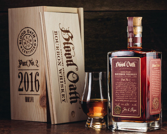 Blood Oath Straight Bourbon Pact No. 1 2015 Very Limited Release