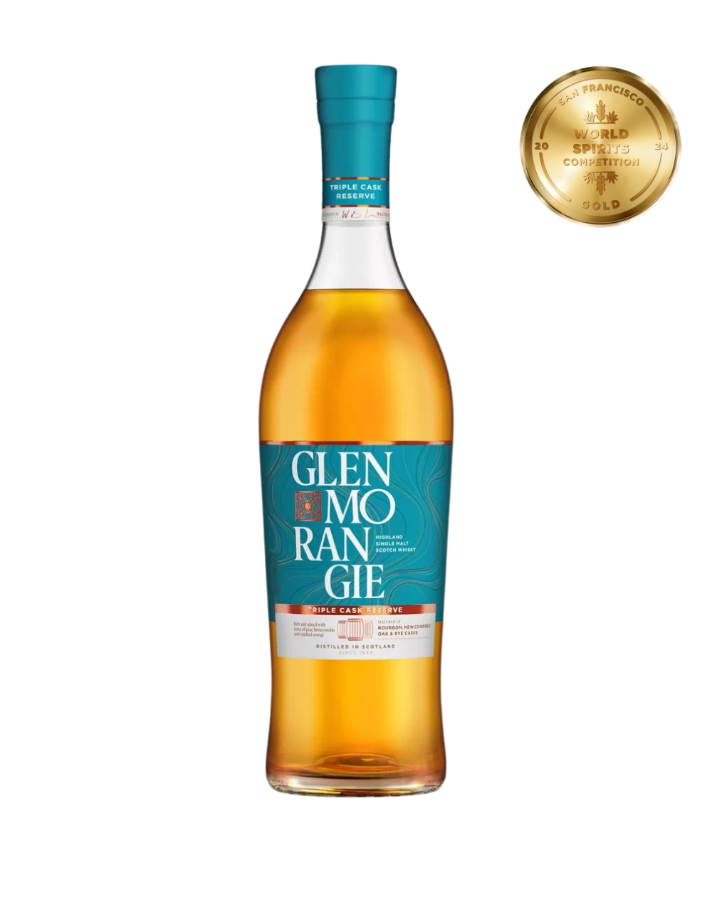 GLENMORANGIE TRIPLE CASK RESERVE SINGLE MALT SCOTCH WHISKY