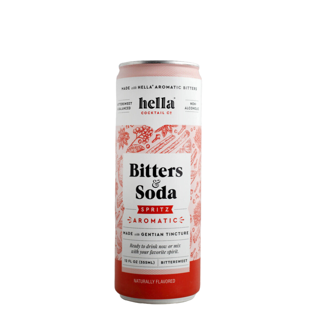 HELLA COCKTAIL CO. BITTERS & SODA SPRITZ AROMATIC