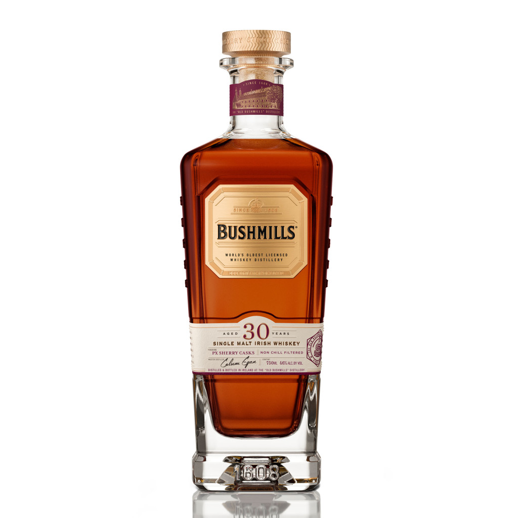 BUSHMILLS 30 YEAR OLD SINGLE MALT WHISKEY