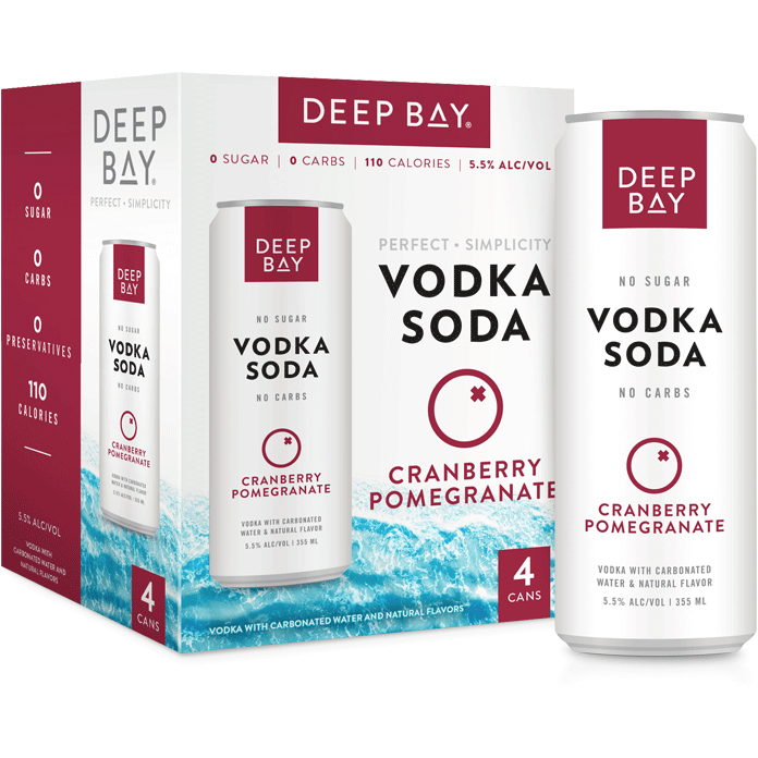 Deep Bay Cocktails-other Vodka Soda Cranberry Pomegranate Cranberry