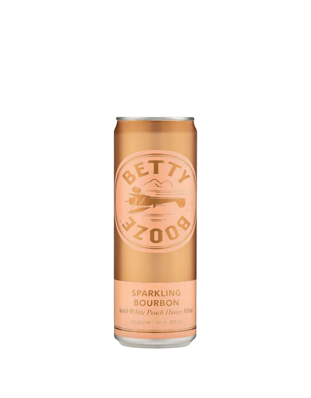 BETTY BOOZE SPARKLING BOURBON WITH PEACH HONEY MINT