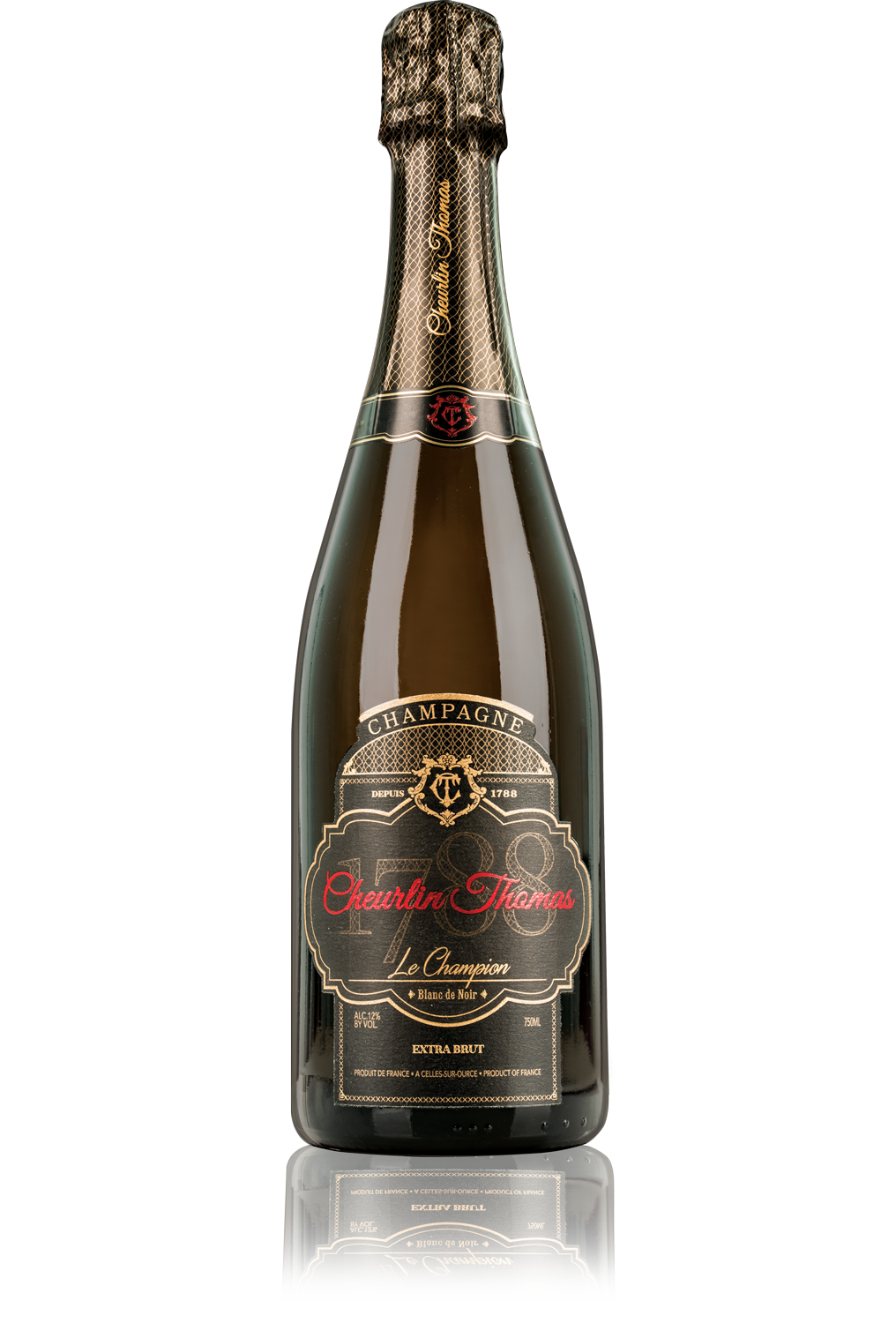 CHEURLIN 'THOMAS LE CHAMPION' BLANC DE NOIR CHAMPAGNE