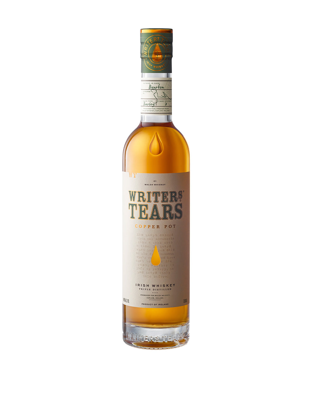 WRITERS' TEARS COPPER POT WHISKEY