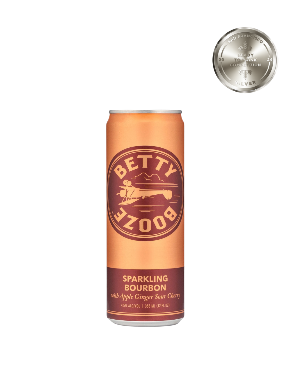 BETTY BOOZE SPARKLING BOURBON WITH APPLE GINGER SOUR CHERRY