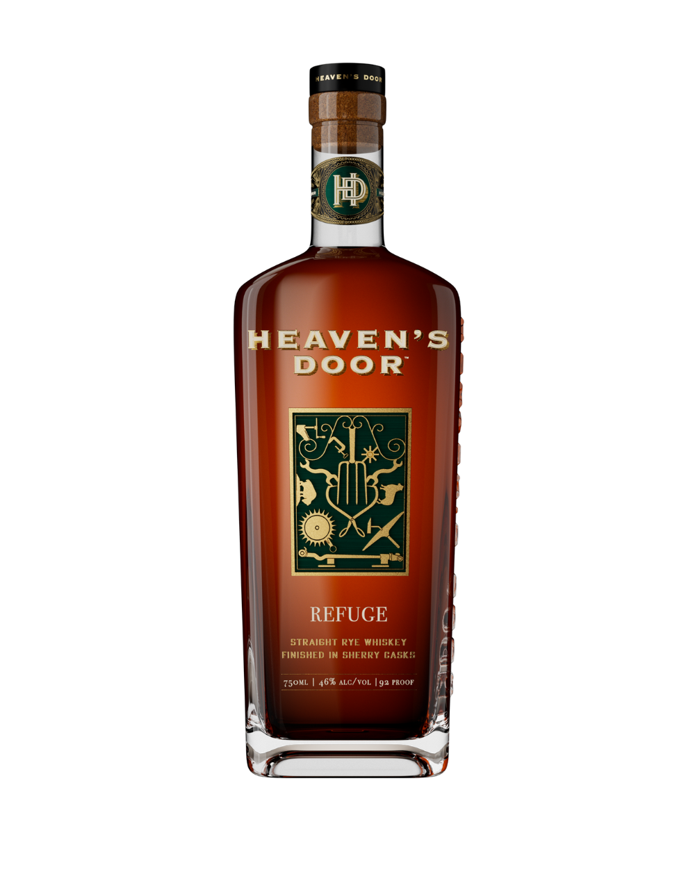 HEAVEN'S DOOR STRAIGHT RYE WHISKEY