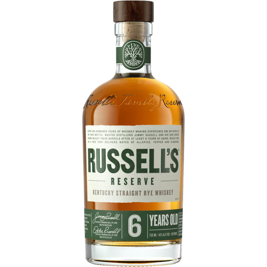 RUSSELL'S RESERVE 6 YEAR OLD RYE