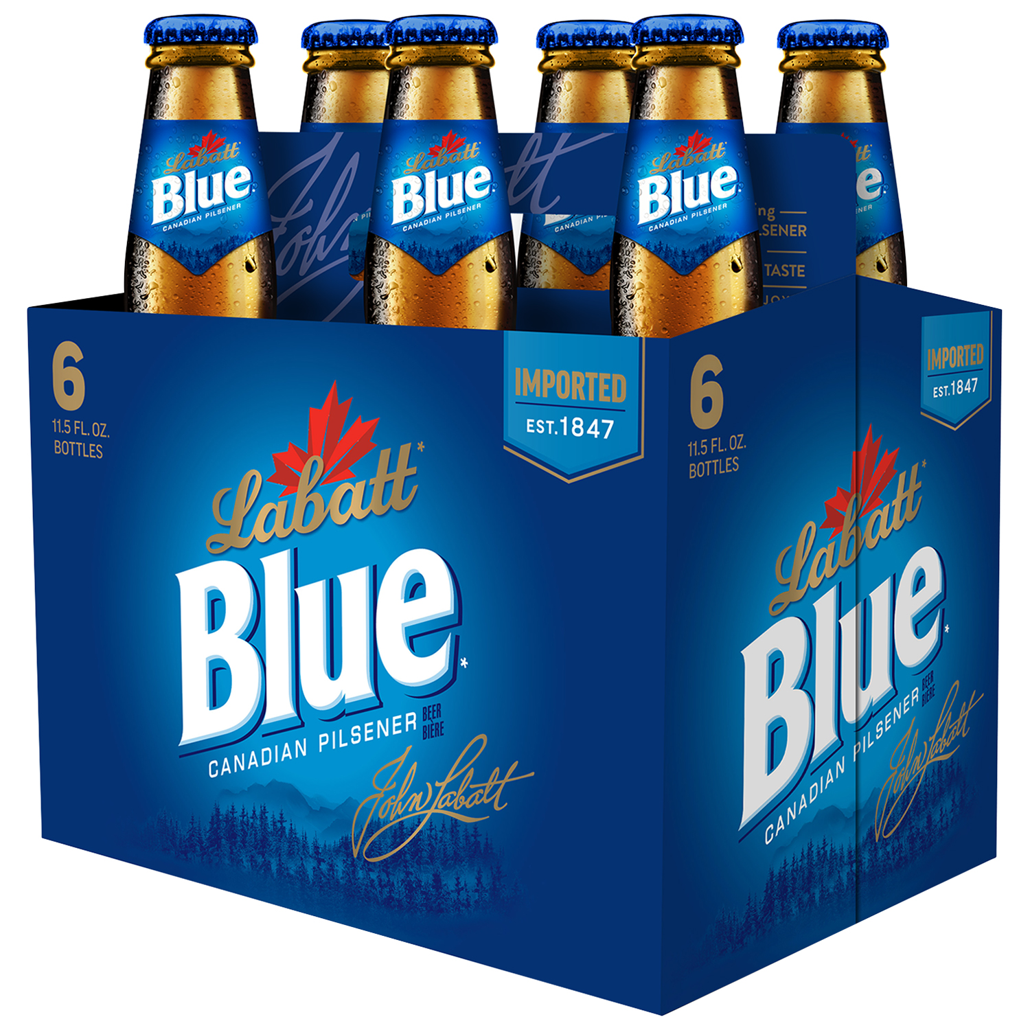 Labatt Blue Lager 4/6pk