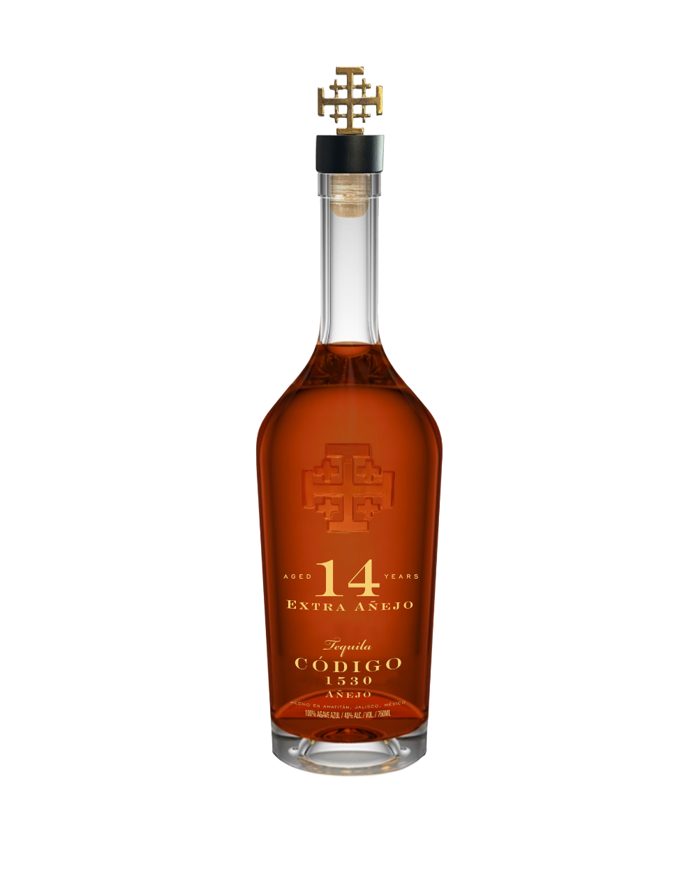 CÓDIGO 1530 14 YEAR EXTRA ANEJO, DOUBLE-BARREL AGED TEQUILA