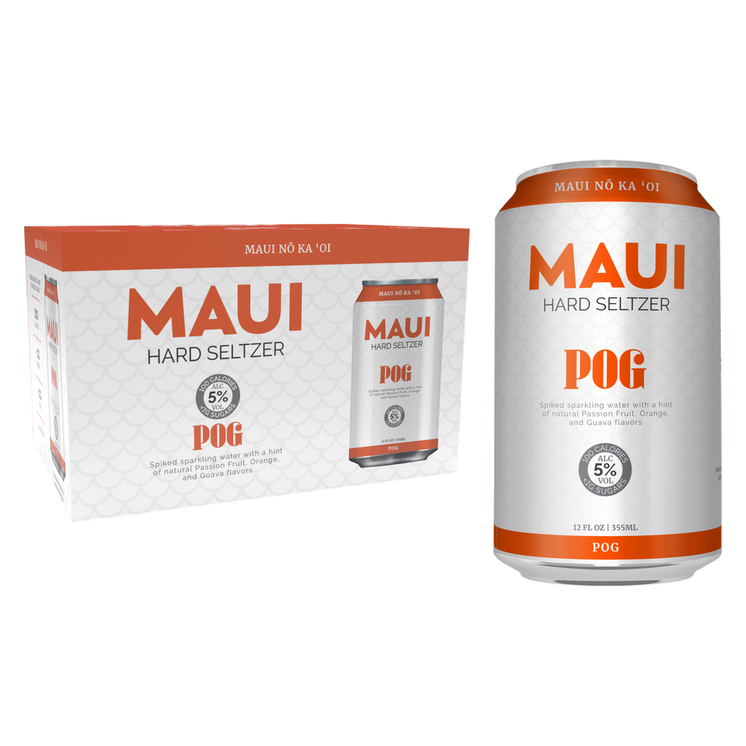 Maui Brewing Co. Pog Passion Fruit Orange And Guava Flavors