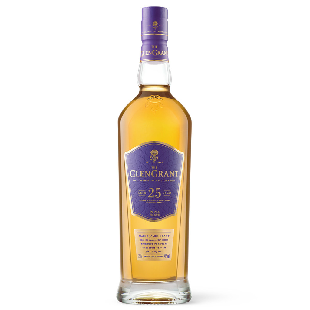 THE GLEN GRANT 25 YEAR OLD SINGLE MALT SCOTCH
