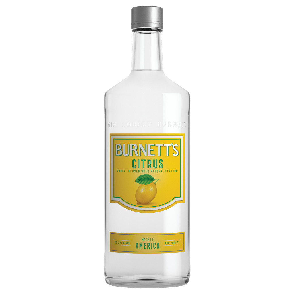 BURNETT'S CITRUS FLAVORED VODKA