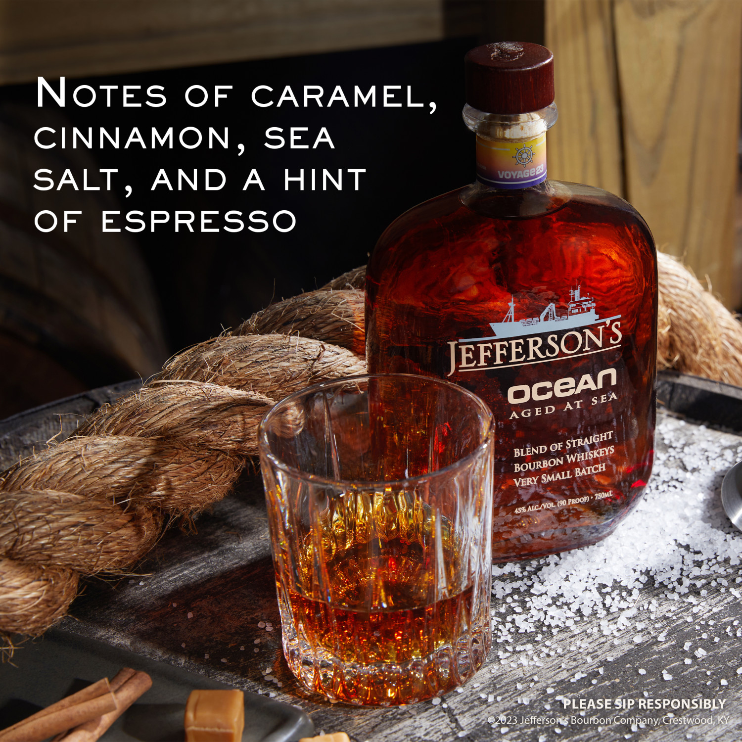 Jefferson's Ocean Aged at Sea® bourbon | ReserveBar