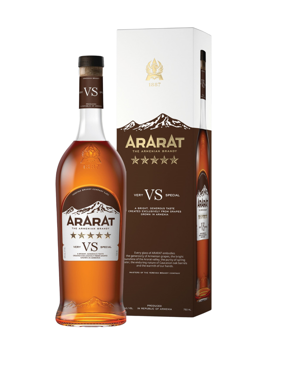 ARARAT - 5 STAR VS - 5 YEAR OLD