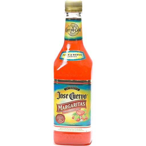 Jose Cuervo Margarita Strawberry Lime Authentic Strawberry