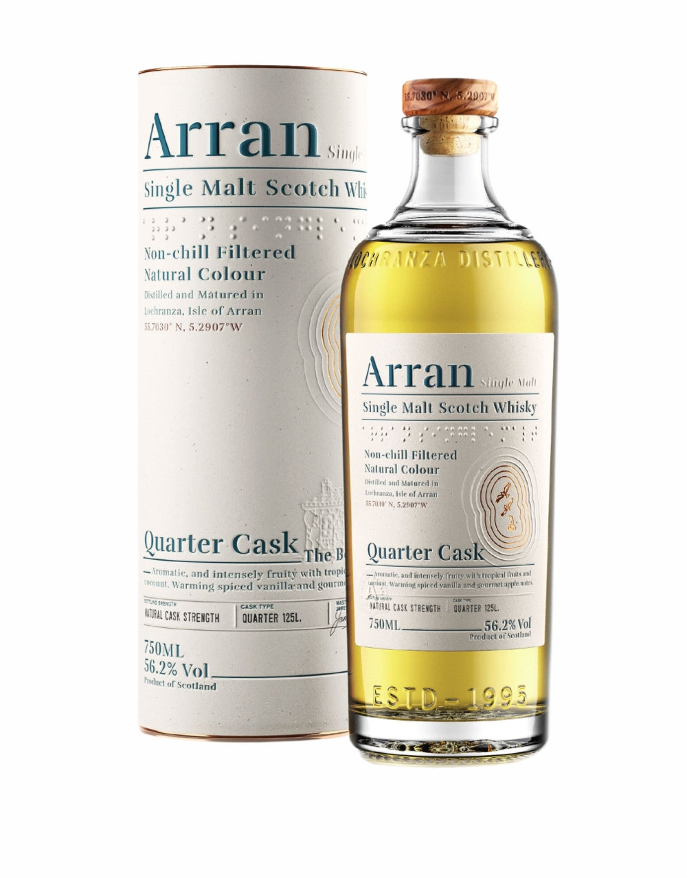 ARRAN QUARTER CASK BOTHY SINGLE MALT SCOTCH WHISKY