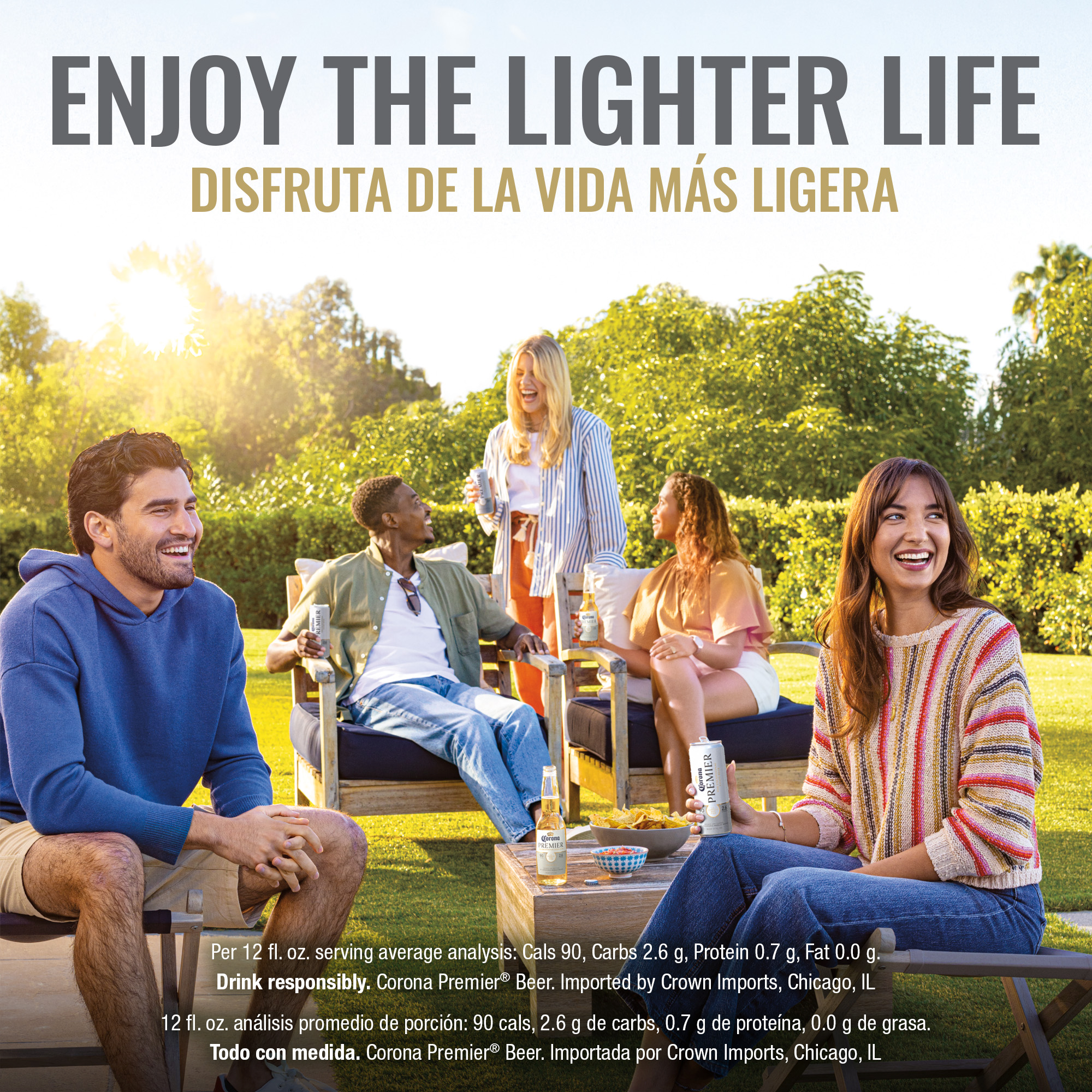 Corona Light Beer Premier