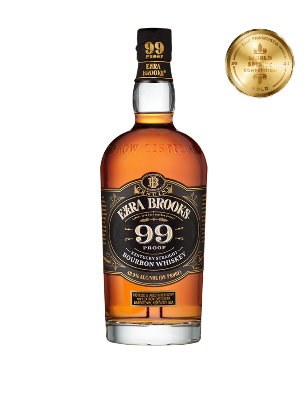 EZRA BROOKS 99 KENTUCKY STRAIGHT BOURBON WHISKEY