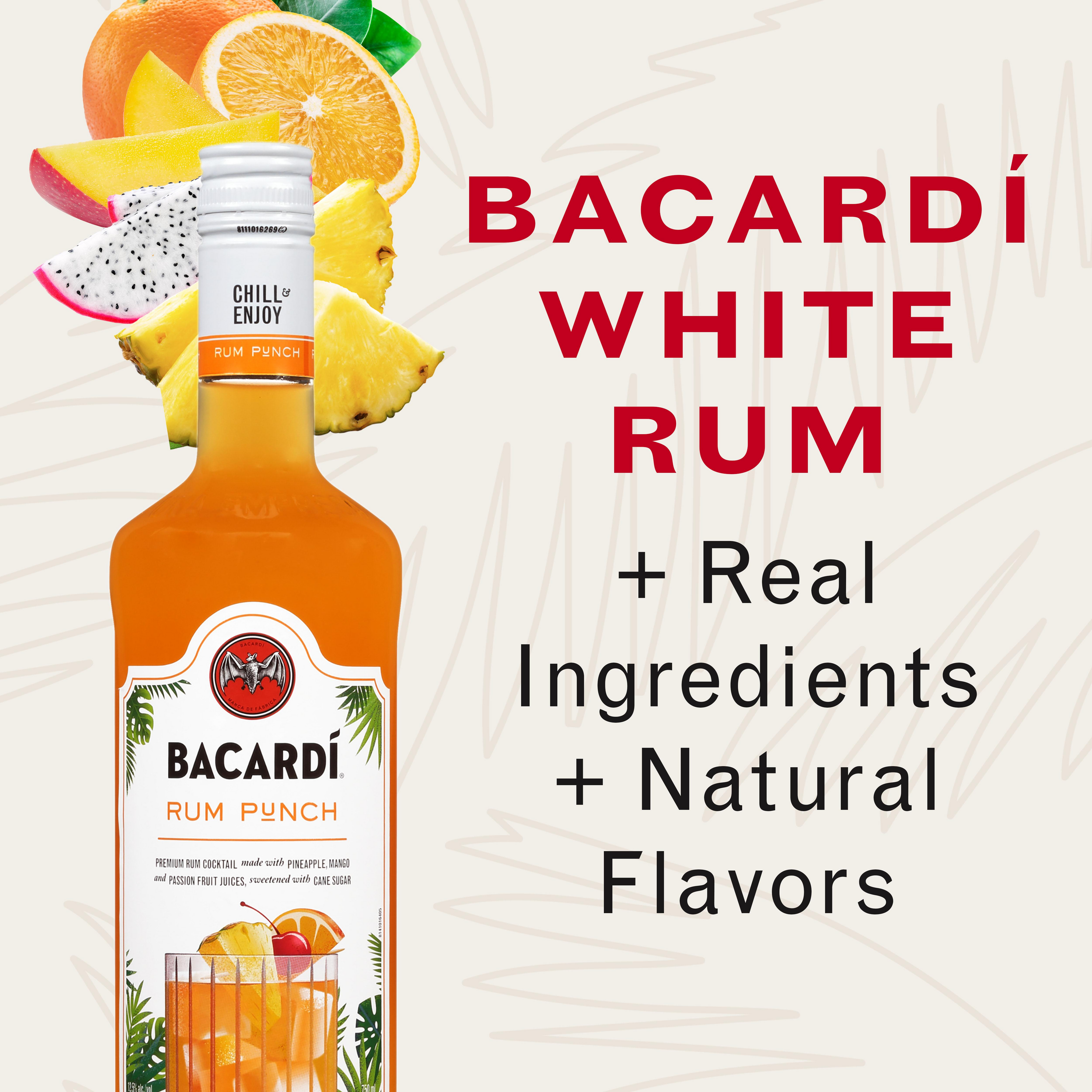 Bacardi Cocktails-other Rum Punch Classic Cocktails Tropical