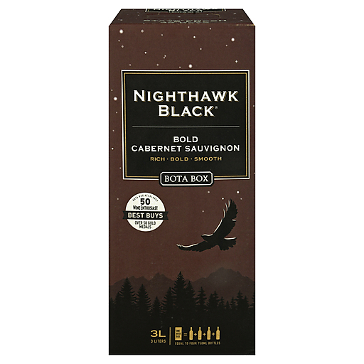Bota Box Cabernet Sauvignon Nighthawk Black California