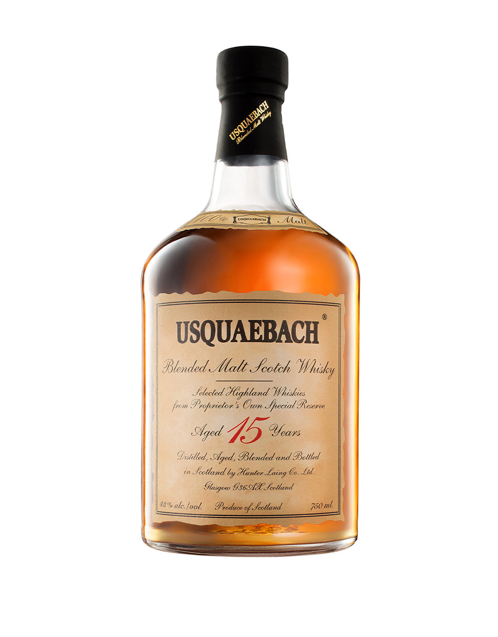 Uspuaebach ウシュクベ　15年　ウィスキー Usquaebach 15 Year Old Blended Malt Whisky | ReserveBar