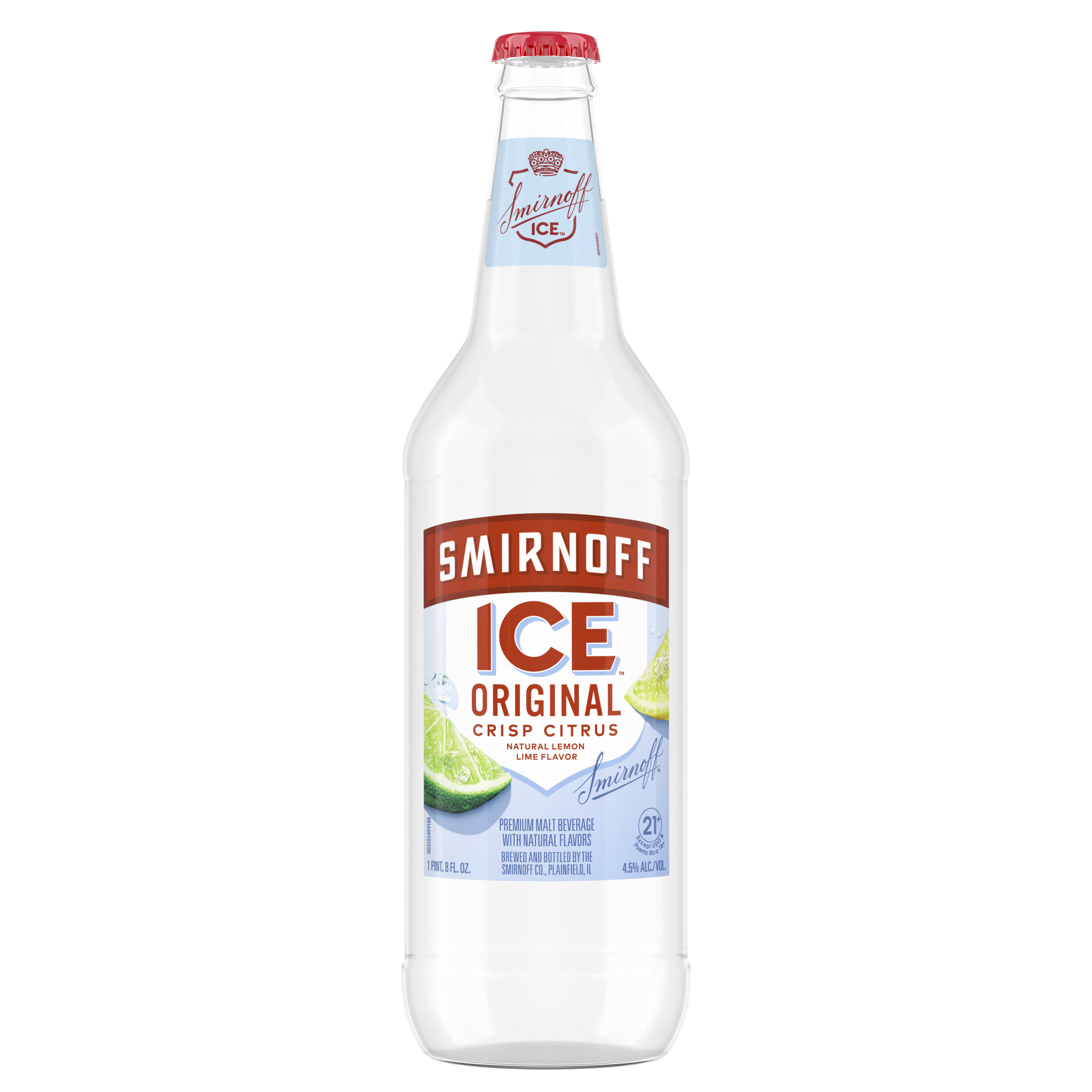Smirnoff Ice Flavored Malt Beverage Natural Lemon Lime Original