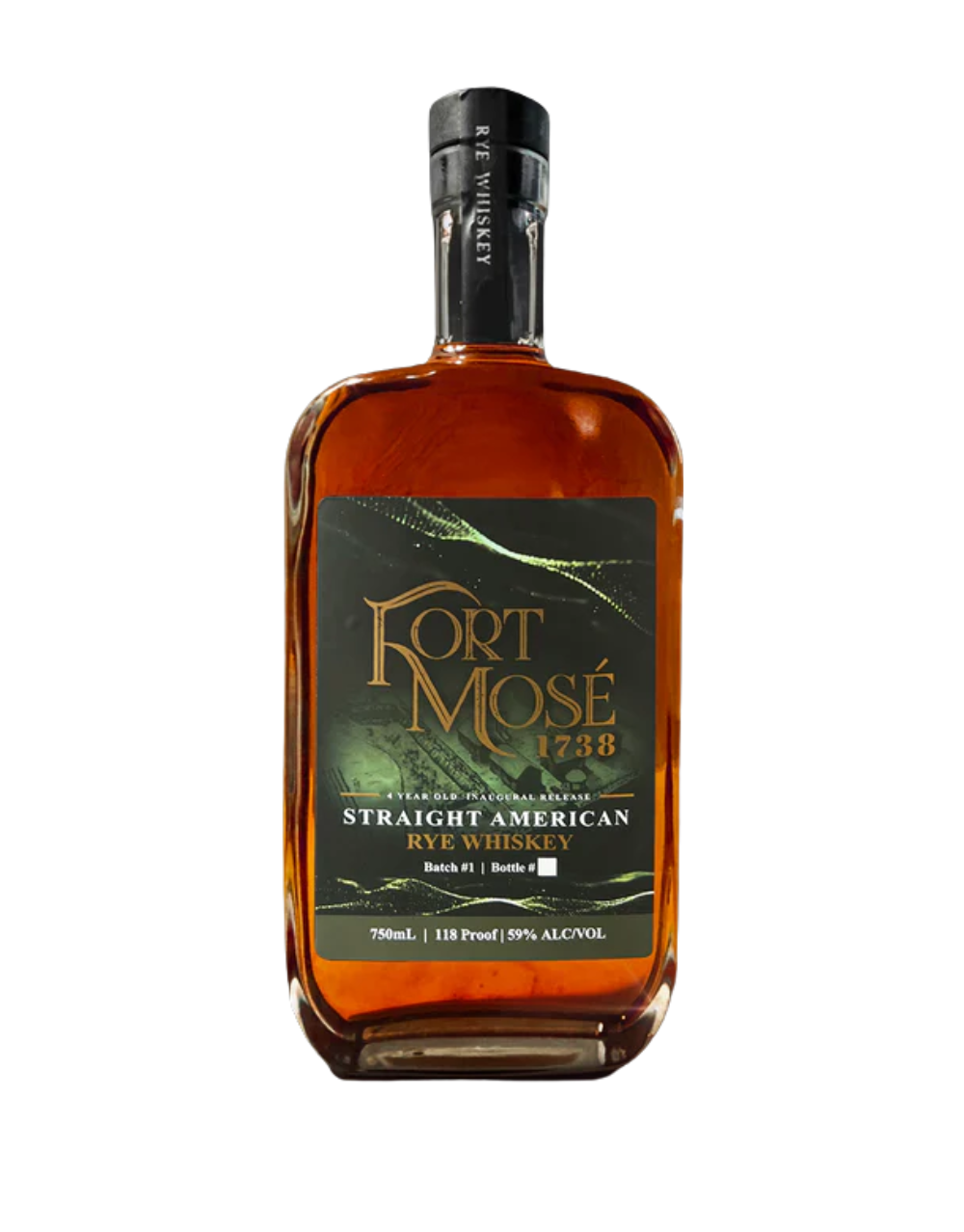 Fort Mose 1738 Rye Whiskey | ReserveBar