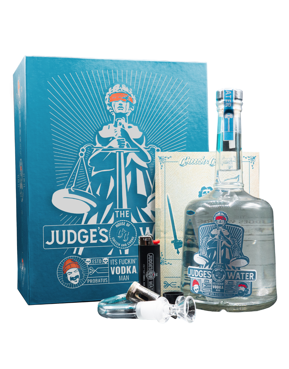 CHEECH AND CHONG'S THE JUDGE'S WATER™️ VODKA