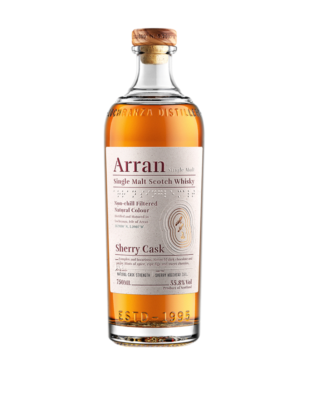 ARRAN SHERRY CASK BODEGA SINGLE MALT SCOTCH WHISKY