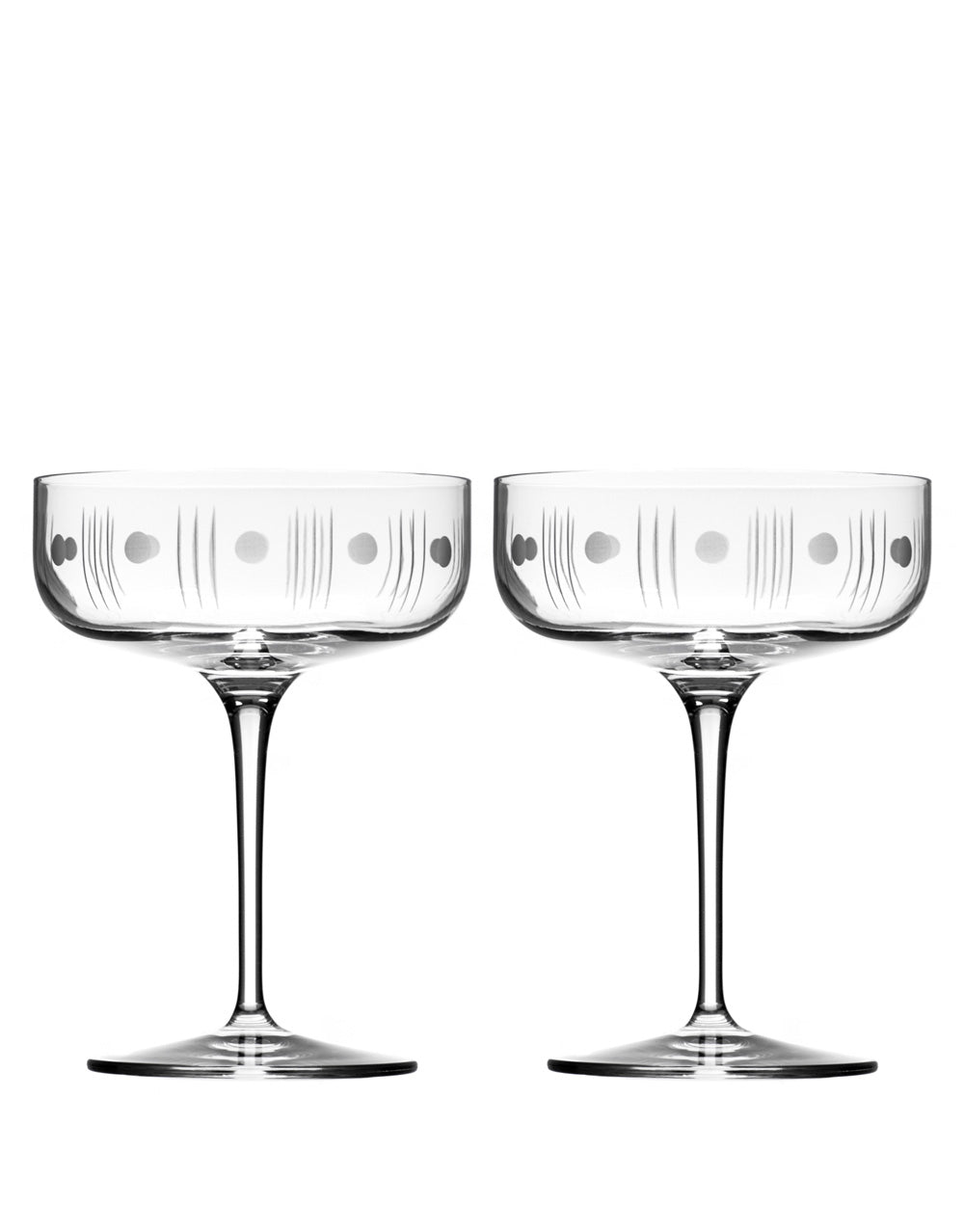 ROLF GLASS MID-CENTURY MODERN COUPE