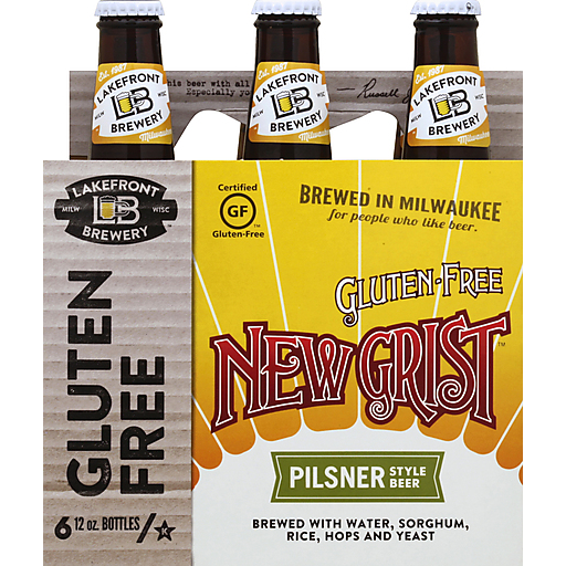 Lakefront Brewery Ale Other Gluten Free Beer, New Grist