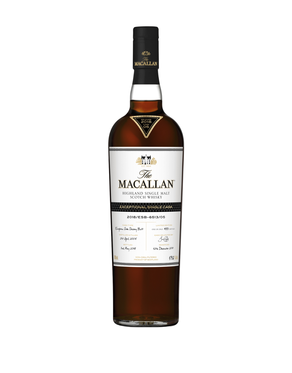 The Macallan Exceptional Single Cask 2018/esb-6513/05