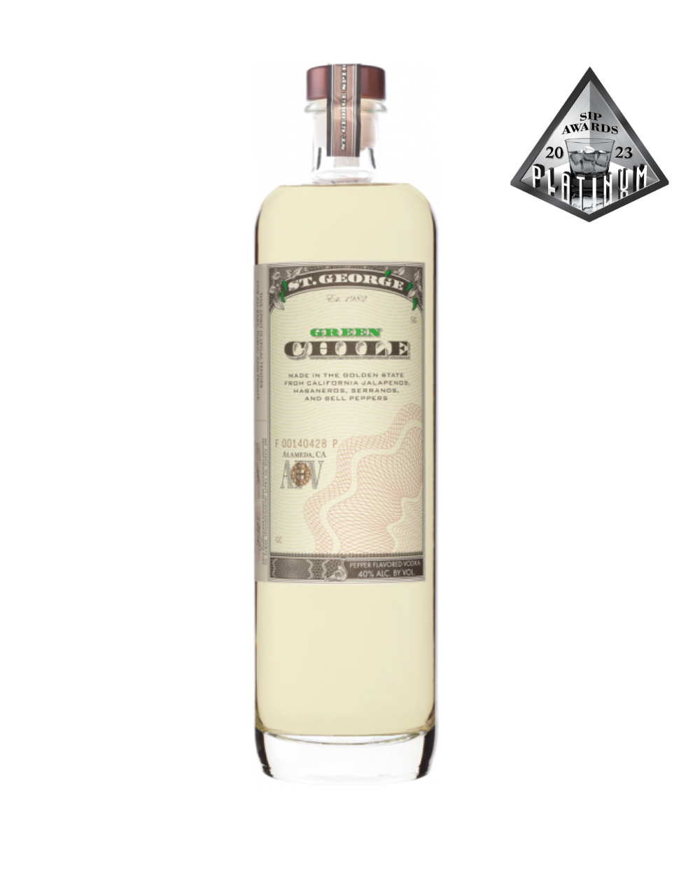 ST. GEORGE GREEN CHILE VODKA