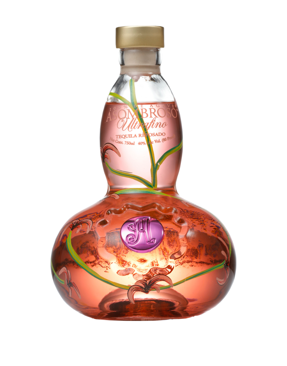 ASOMBROSO LA ROSA REPOSADO TEQUILA