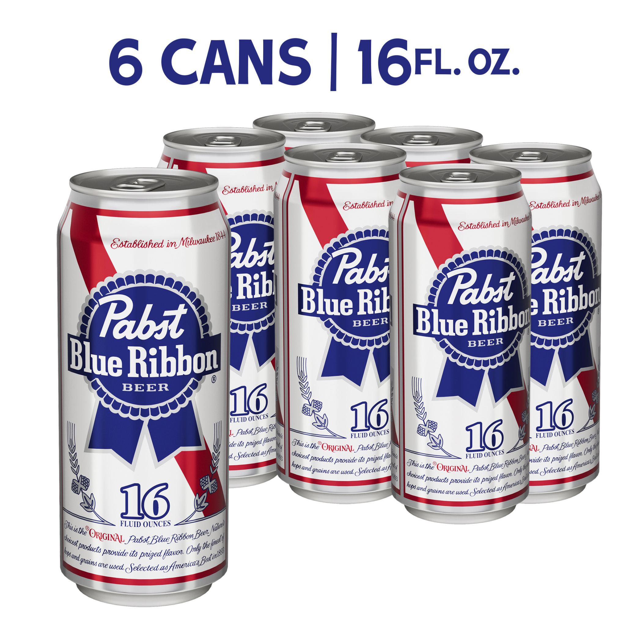 Pabst Blue Ribbon Pale Lager Beer