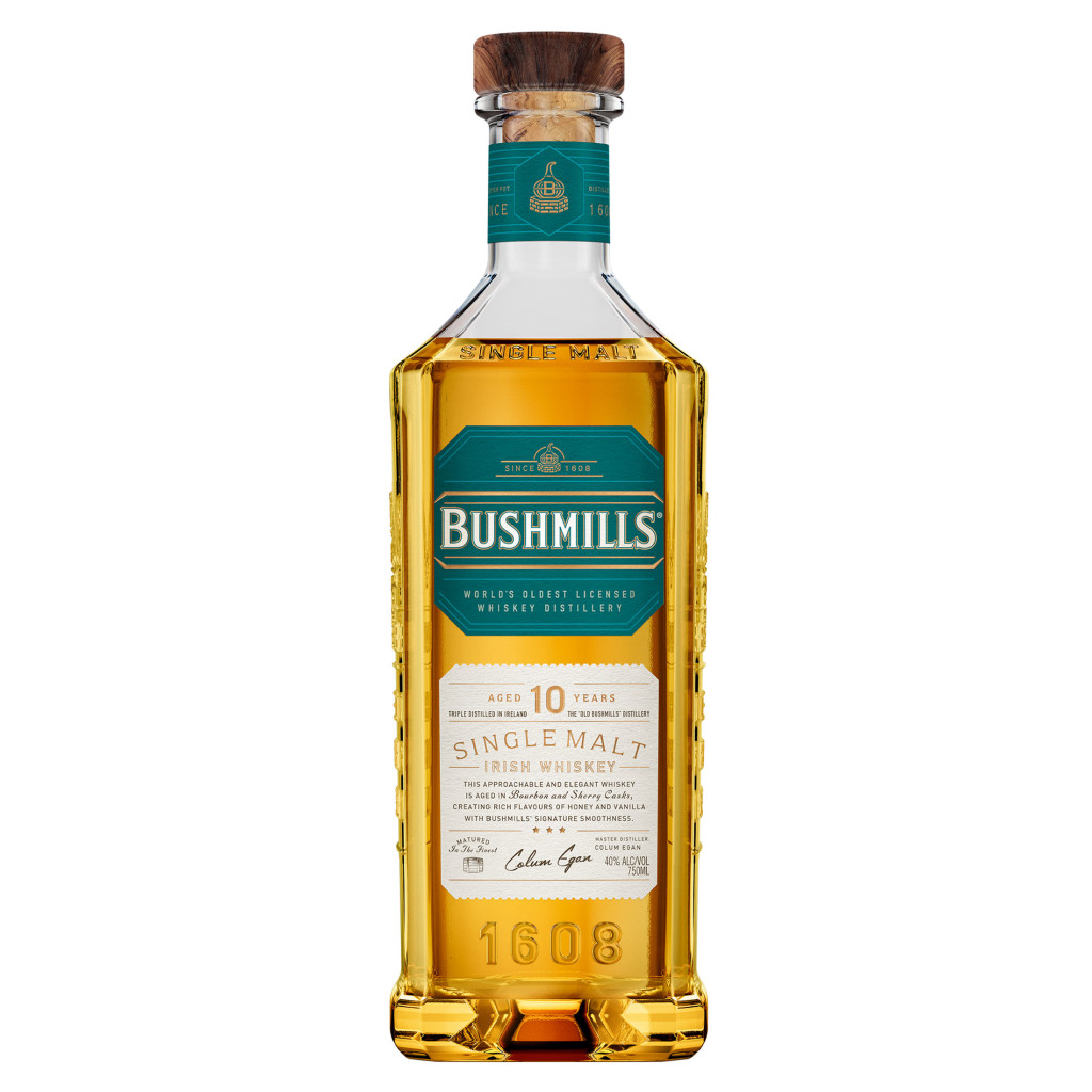 BUSHMILLS® 10-YEAR SINGLE MALT WHISKEY